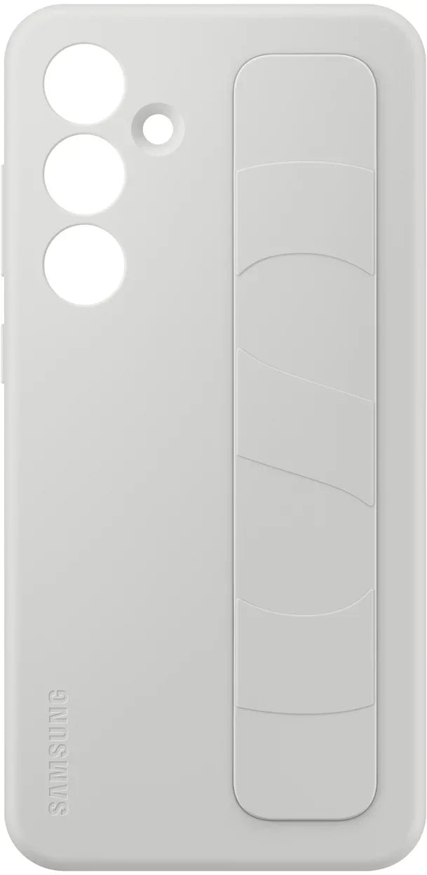 Samsung Standing Grip Case Galaxy S24 Fe 5G Grey - Essentify