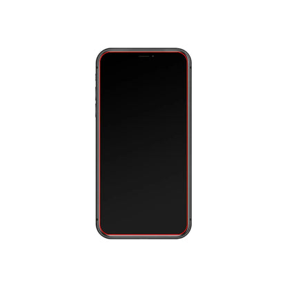 Mobilize Glass Screen Protector With Applicator For Apple Iphone Xr/11 Black Frame - Essentify