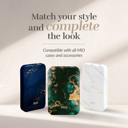 Mio By Mobilize Mio Powerbank 5000Mah With Double Sided Magsafe Compatibility Green Marble - Glossy