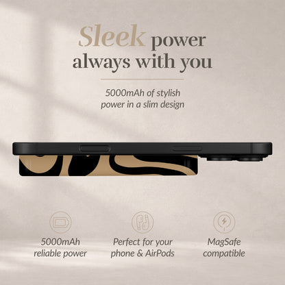 Mio By Mobilize Mio Powerbank 5000Mah With Double Sided Magsafe Compatibility Swirl - Matt