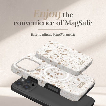 Mio By Mobilize Mio Powerbank 5000Mah With Double Sided Magsafe Compatibility Soft Terrazzo - Matt