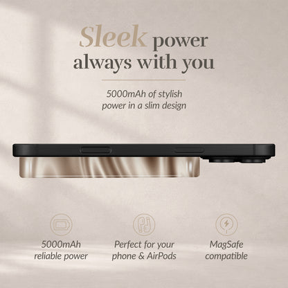 Mio By Mobilize Mio Powerbank 5000Mah With Double Sided Magsafe Compatibility Silky Dreams - Glossy