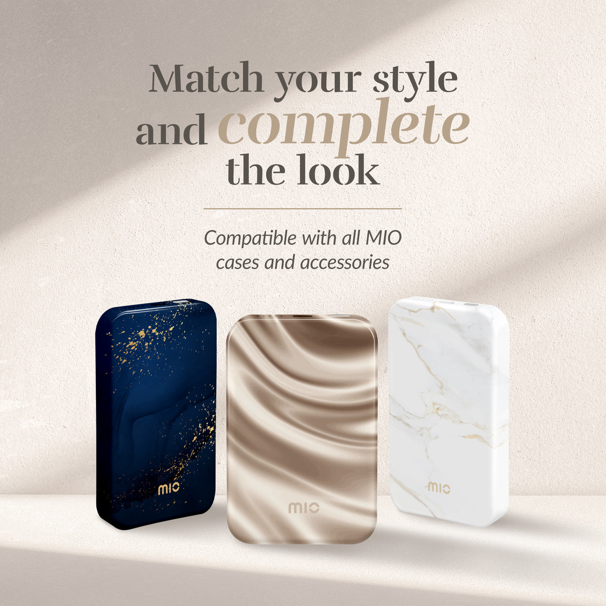 Mio By Mobilize Mio Powerbank 5000Mah With Double Sided Magsafe Compatibility Silky Dreams - Glossy