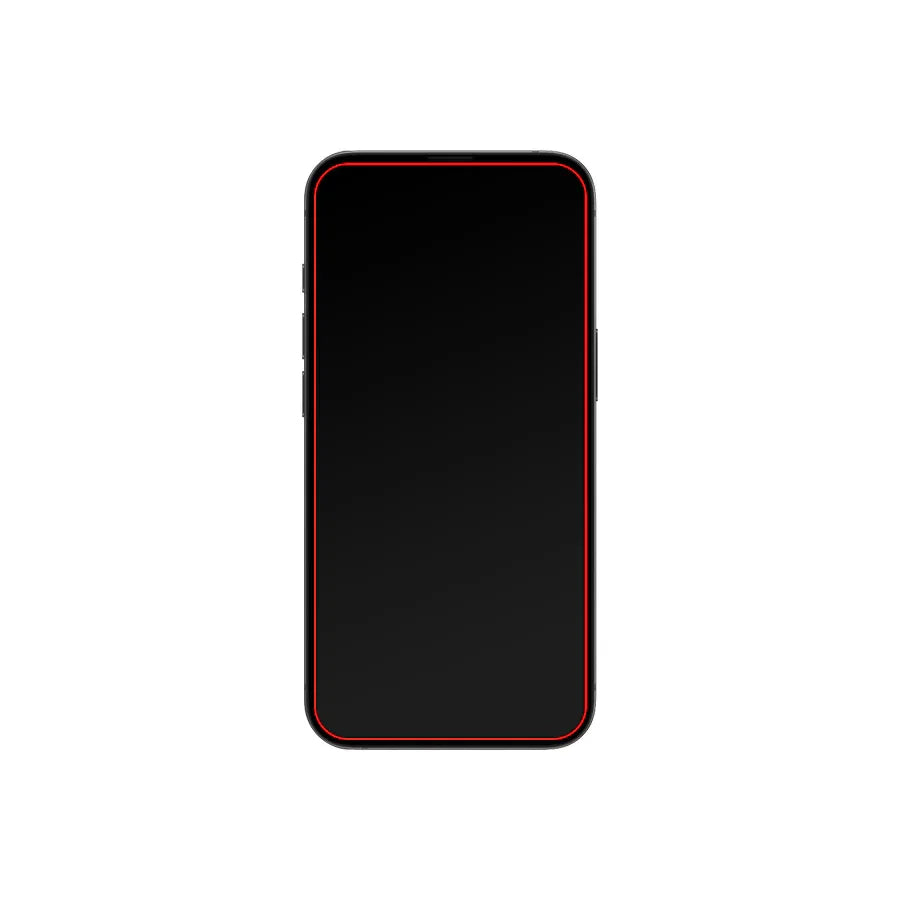 Mobilize Glass Screen Protector - Black Frame - Apple Iphone 13/13 Pro/14/16E - Essentify