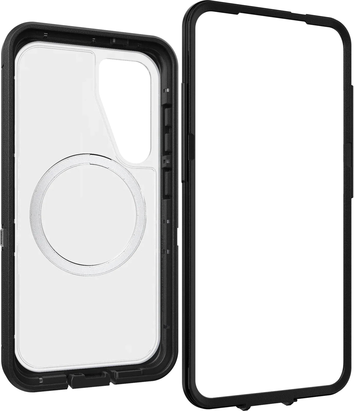 Otterbox Defender Series Xt With Magnets Samsung Galaxy S25 5G Clear/Black - Essentify