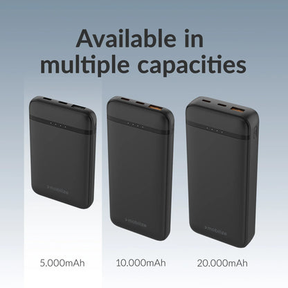 Mobilize Power Bank 5000Mah 10W Black - Essentify
