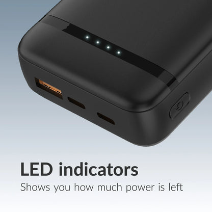 Mobilize Power Bank 20000Mah Pd 20W Black - Essentify