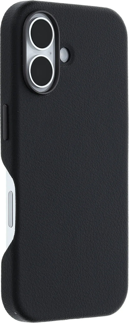 Otterbox Symmetry+ Cactus Leather Case Apple Iphone 16 Noir Ash - Essentify