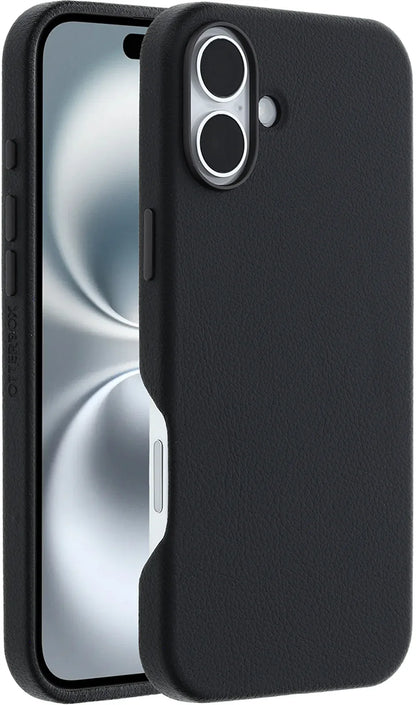 Otterbox Symmetry+ Cactus Leather Case Apple Iphone 16 Plus Noir Ash - Essentify