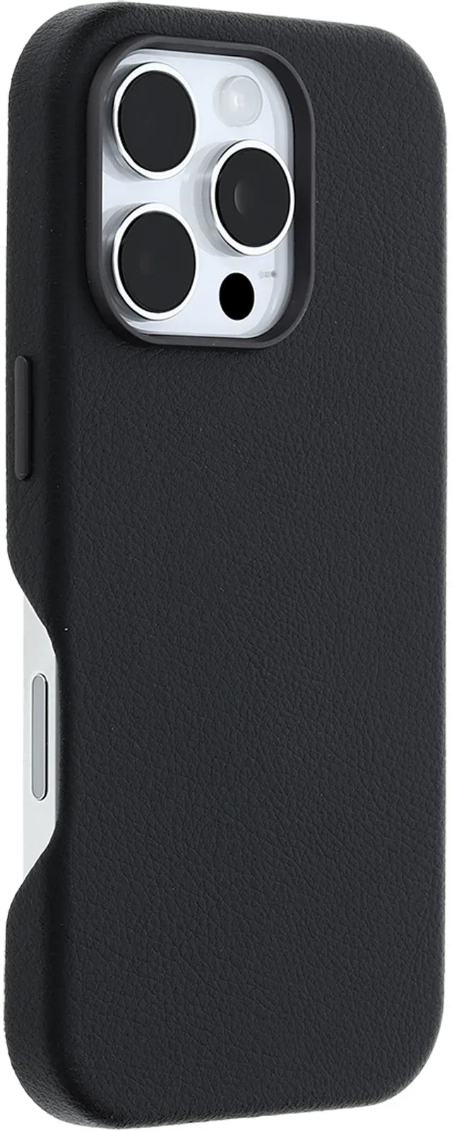 Otterbox Symmetry+ Cactus Leather Case Apple Iphone 16 Pro Noir Ash - Essentify