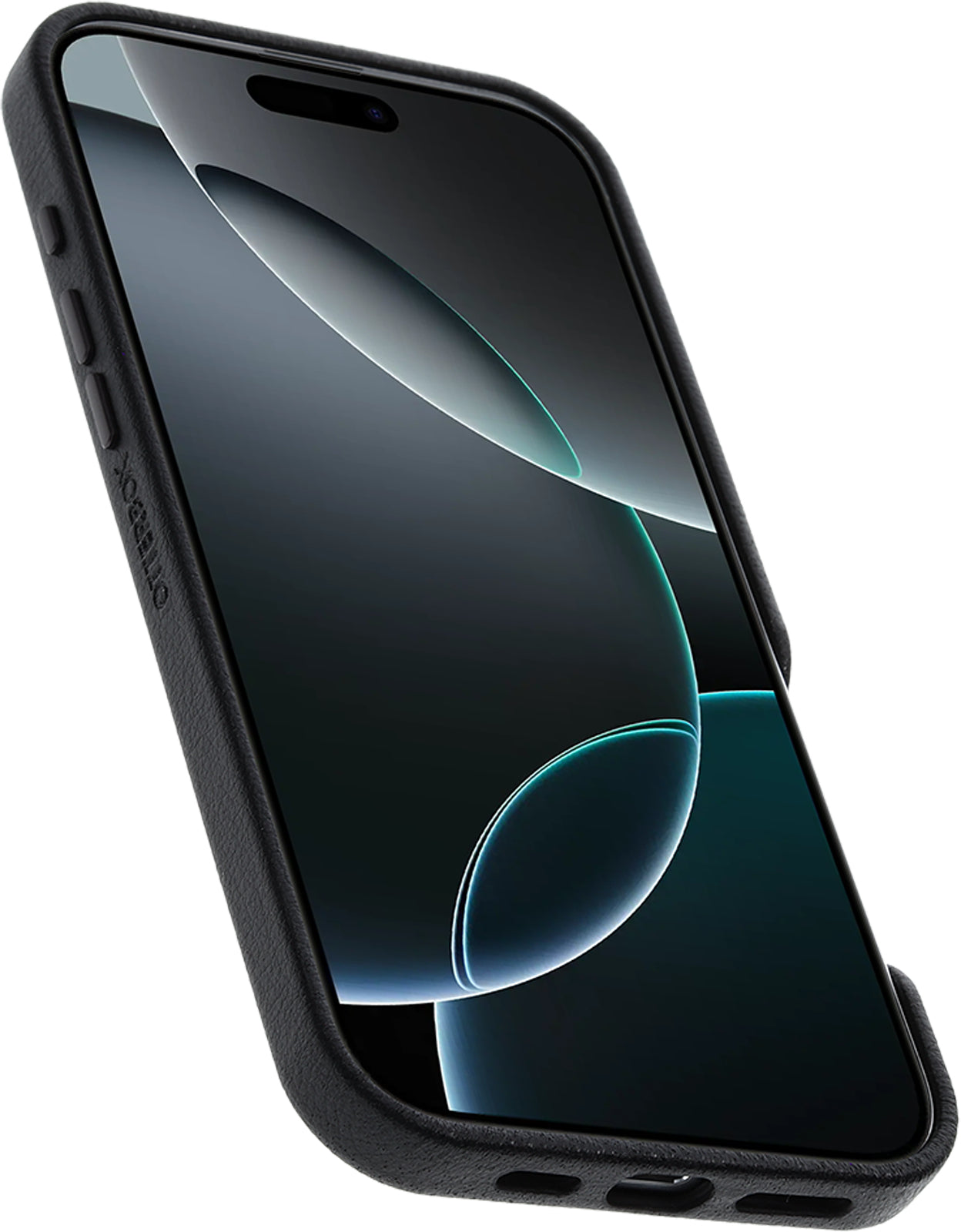 Otterbox Symmetry+ Cactus Leather Case Apple Iphone 16 Pro Max Noir Ash