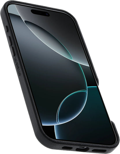 Otterbox Symmetry+ Cactus Leather Case Apple Iphone 16 Pro Max Noir Ash