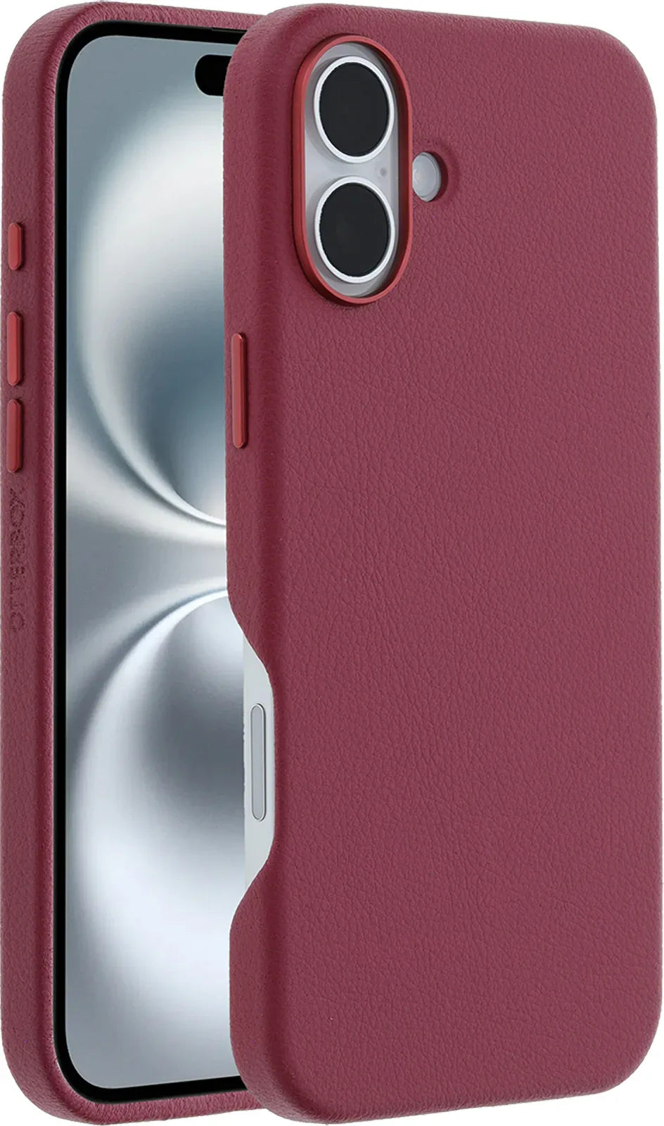 Otterbox Symmetry+ Cactus Leather Case Apple Iphone 16 Plus Foxberry - Essentify