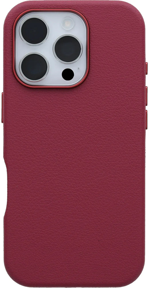 Otterbox Symmetry+ Cactus Leather Case Apple Iphone 16 Pro Foxberry - Essentify