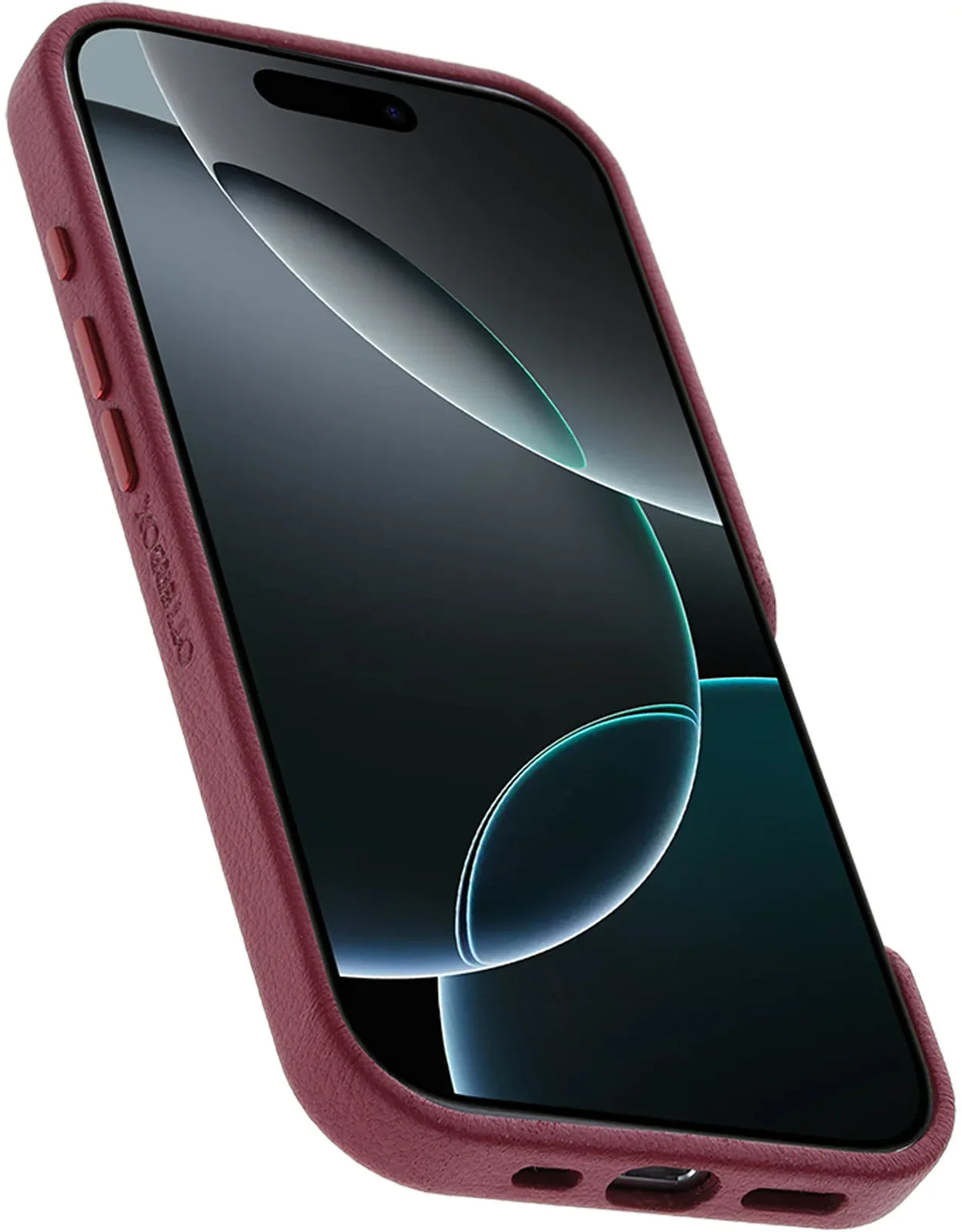Otterbox Symmetry+ Cactus Leather Case Apple Iphone 16 Pro Foxberry - Essentify