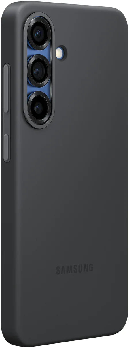 Samsung Silicone Cover Galaxy S25 5G Black - Essentify