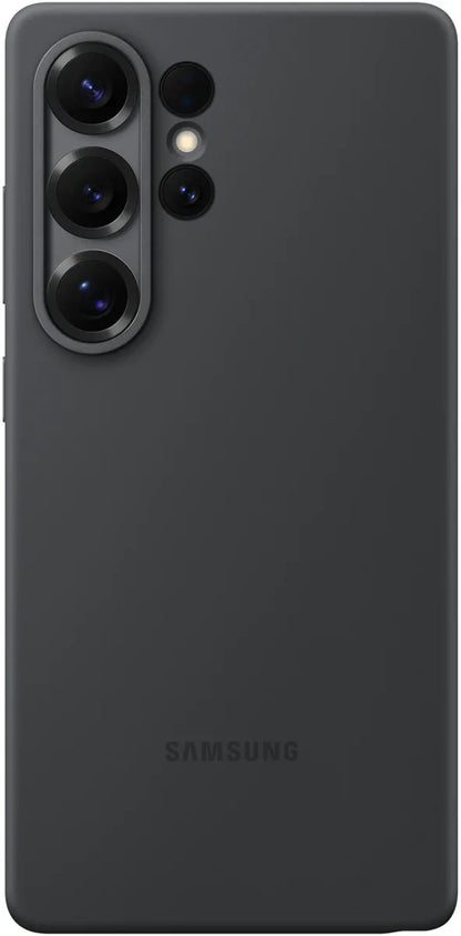 Samsung Silicone Cover Galaxy S25 Ultra 5G Black - Essentify