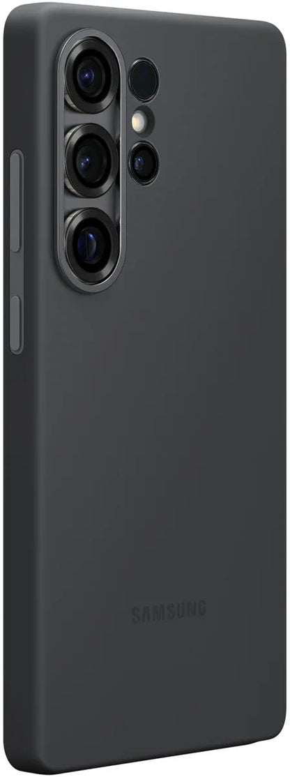Samsung Silicone Cover Galaxy S25 Ultra 5G Black - Essentify