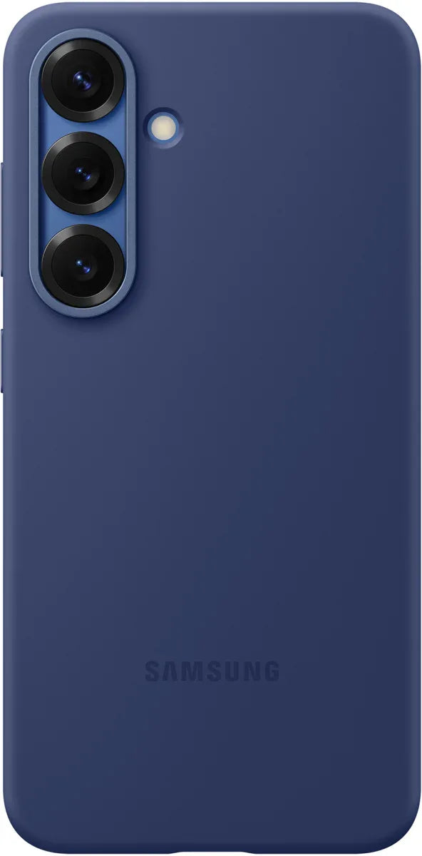Samsung Silicone Cover Galaxy S25 5G Blue - Essentify