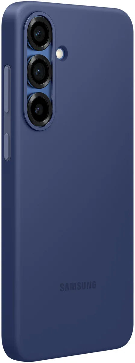 Samsung Silicone Cover Galaxy S25+ 5G Blue - Essentify
