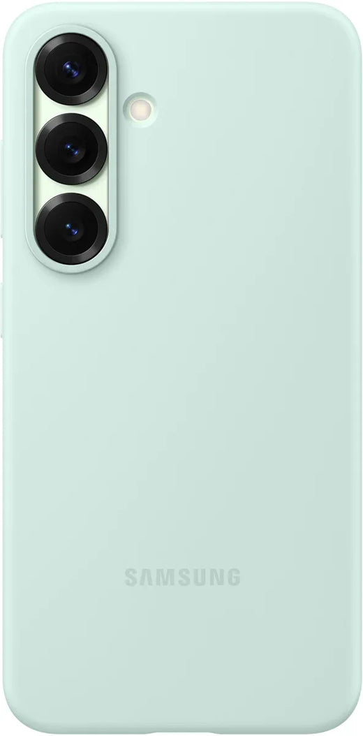 Samsung Silicone Cover Galaxy S25 5G Mint - Essentify