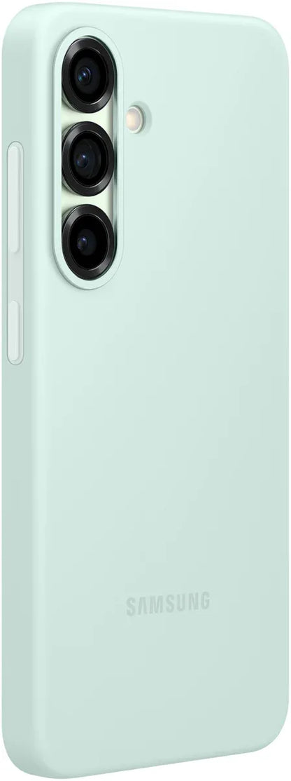 Samsung Silicone Cover Galaxy S25 5G Mint - Essentify