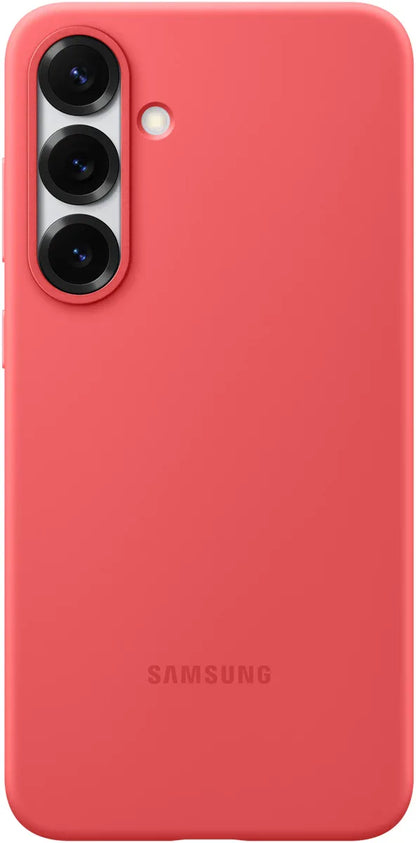 Samsung Silicone Cover Galaxy S25+ 5G Red - Essentify