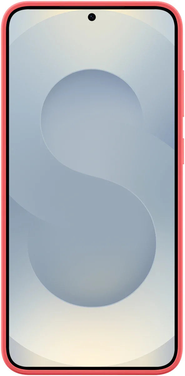 Samsung Silicone Cover Galaxy S25+ 5G Red - Essentify