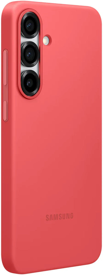 Samsung Silicone Cover Galaxy S25+ 5G Red - Essentify