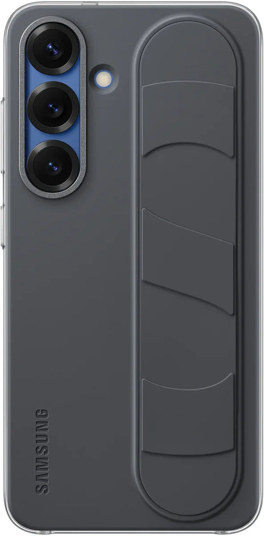 Samsung Standing Grip Case Galaxy S25 5G Black - Essentify