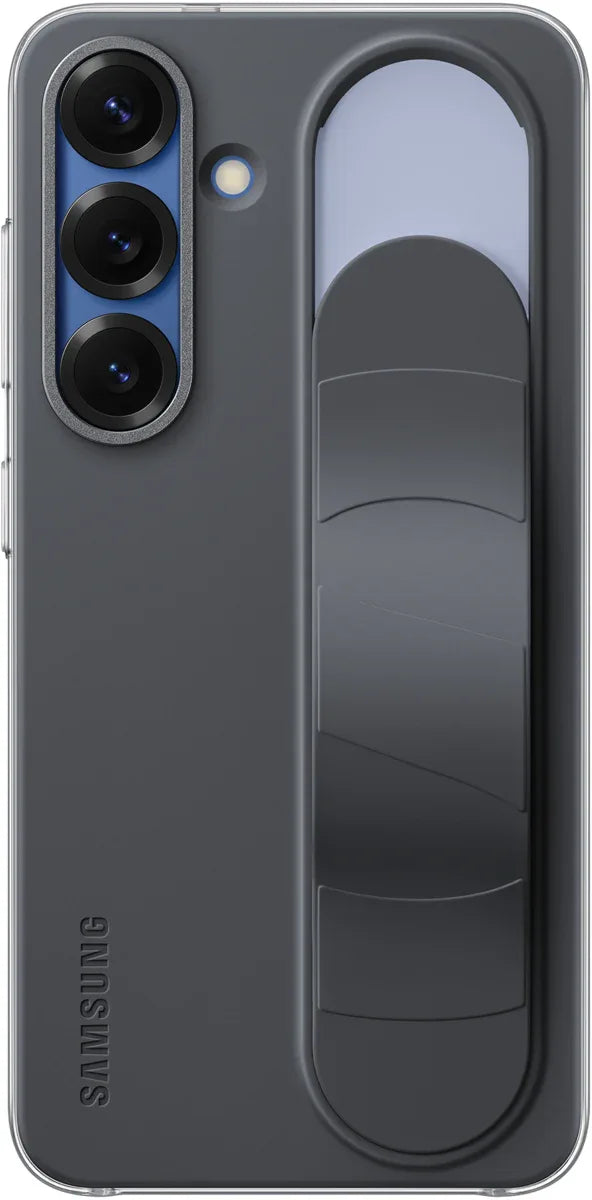 Samsung Standing Grip Case Galaxy S25 5G Black - Essentify