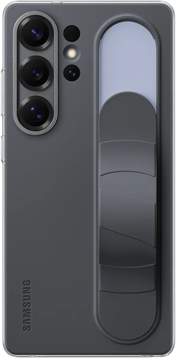 Samsung Standing Grip Case Galaxy S25 Ultra 5G Black - Essentify