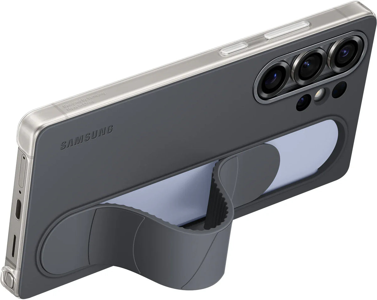 Samsung Standing Grip Case Galaxy S25 Ultra 5G Black - Essentify