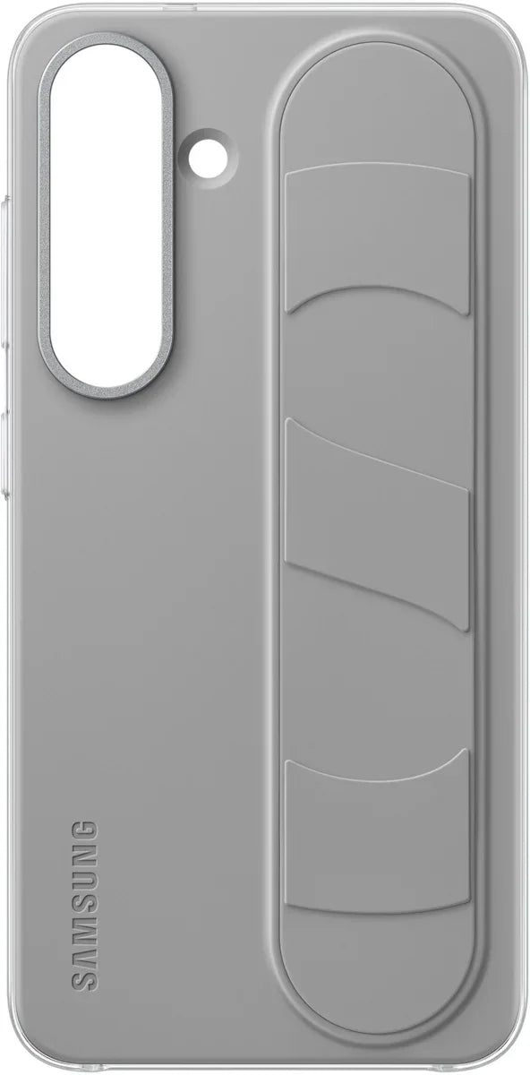 Samsung Standing Grip Case Galaxy S25 5G Grey - Essentify