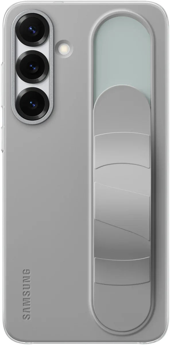 Samsung Standing Grip Case Galaxy S25+ 5G Grey - Essentify
