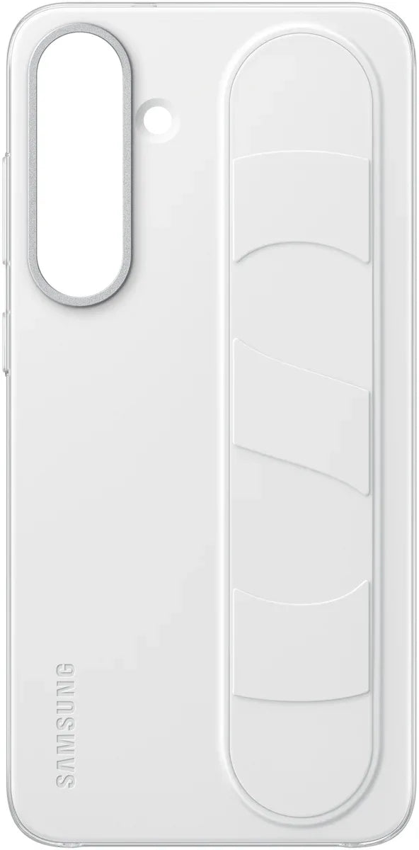 Samsung Standing Grip Case Galaxy S25+ 5G White - Essentify