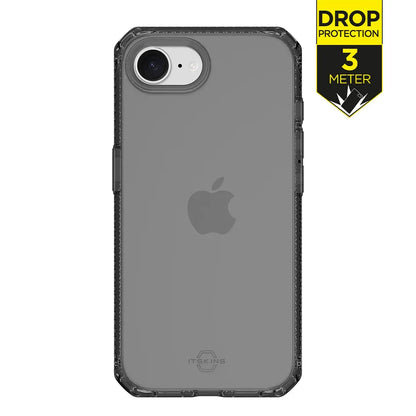 Itskins Level 2 Spectrumclear_R For Apple Iphone 16E Smoke - Essentify