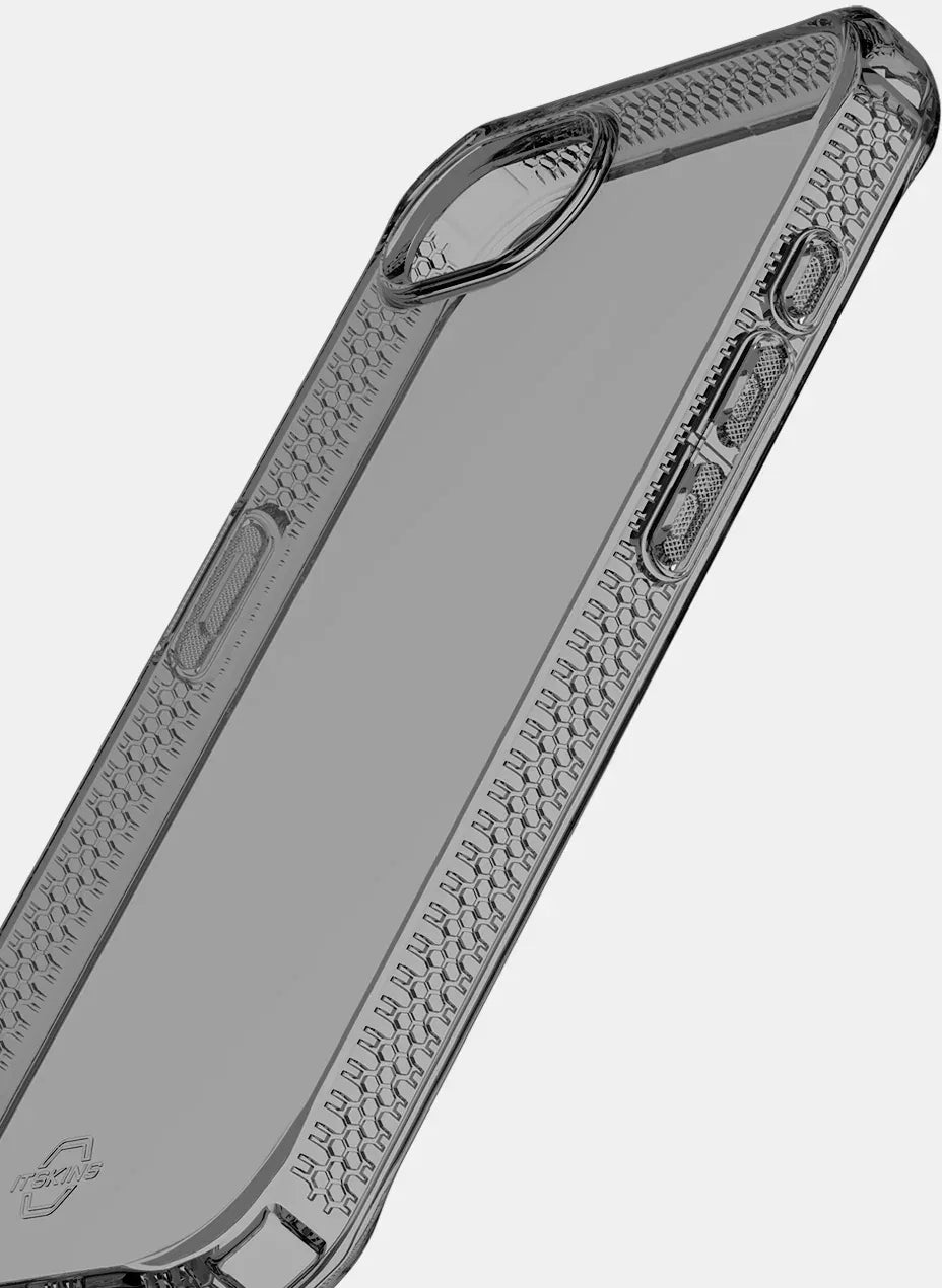 Itskins Level 2 Spectrumclear_R For Apple Iphone 16E Smoke - Essentify