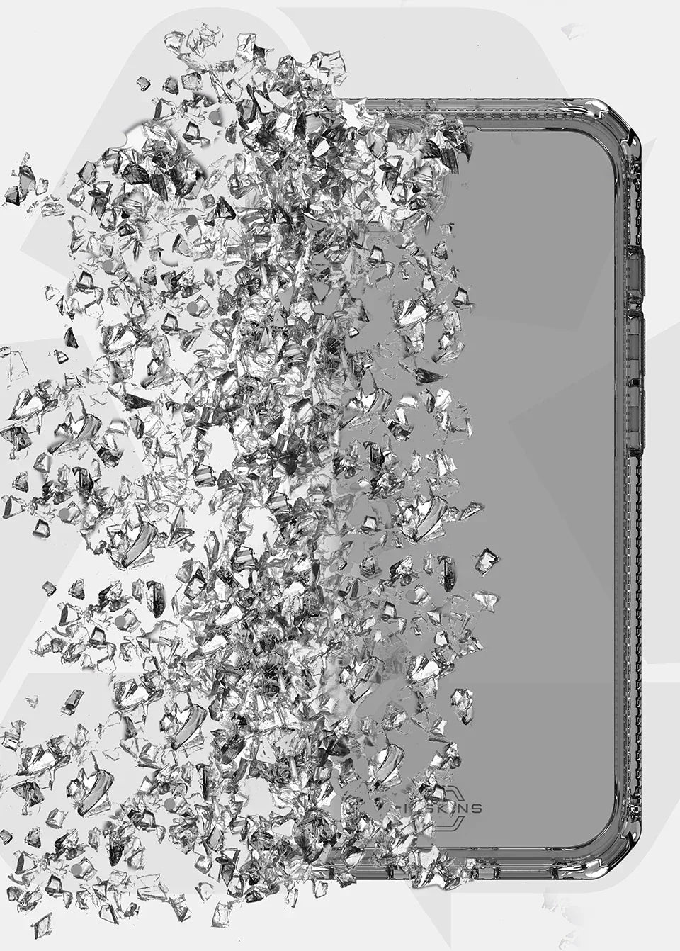 Itskins Level 2 Spectrumclear_R For Apple Iphone 16E Smoke - Essentify