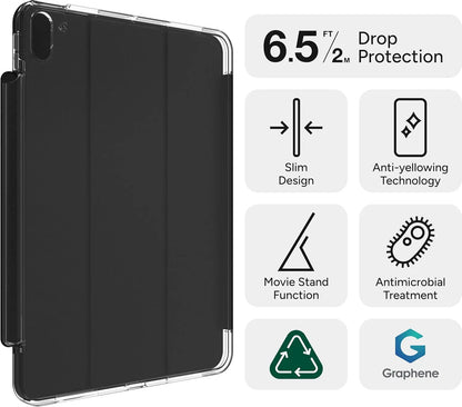 Zagg Crystal Palace Folio Case For Apple Ipad Pro 11 (2024) - Essentify