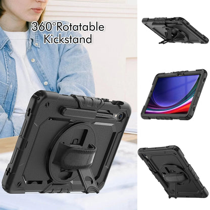 Xccess Survivor All-Round Case Samsung Galaxy Tab S10 Fe+ 13.1 Black (Screenless) - Essentify