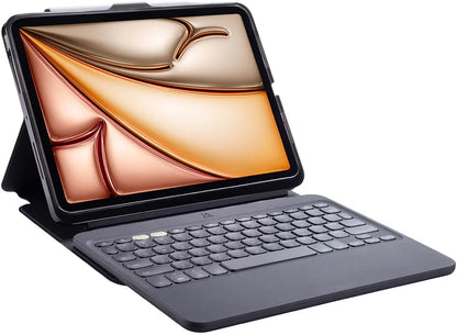 Zagg Pro Keys 2 Bluetooth Keyboard Case For Apple Ipad Air 13 (2024/2025) Qwerty Black - Essentify