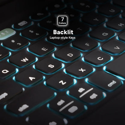 Zagg Pro Keys 2 Bluetooth Keyboard Case For Apple Ipad Air 13 (2024/2025) Qwerty Black - Essentify