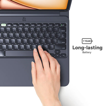 Zagg Pro Keys 2 Bluetooth Keyboard Case For Apple Ipad Air 13 (2024/2025) Qwerty Black - Essentify