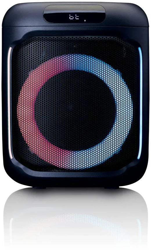 Lenco Bluetooth Party Speaker + Remote + Microphone Black - Essentify
