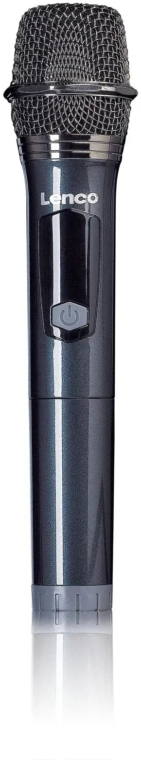 Lenco Bluetooth Party Speaker + Remote + Microphone Black - Essentify