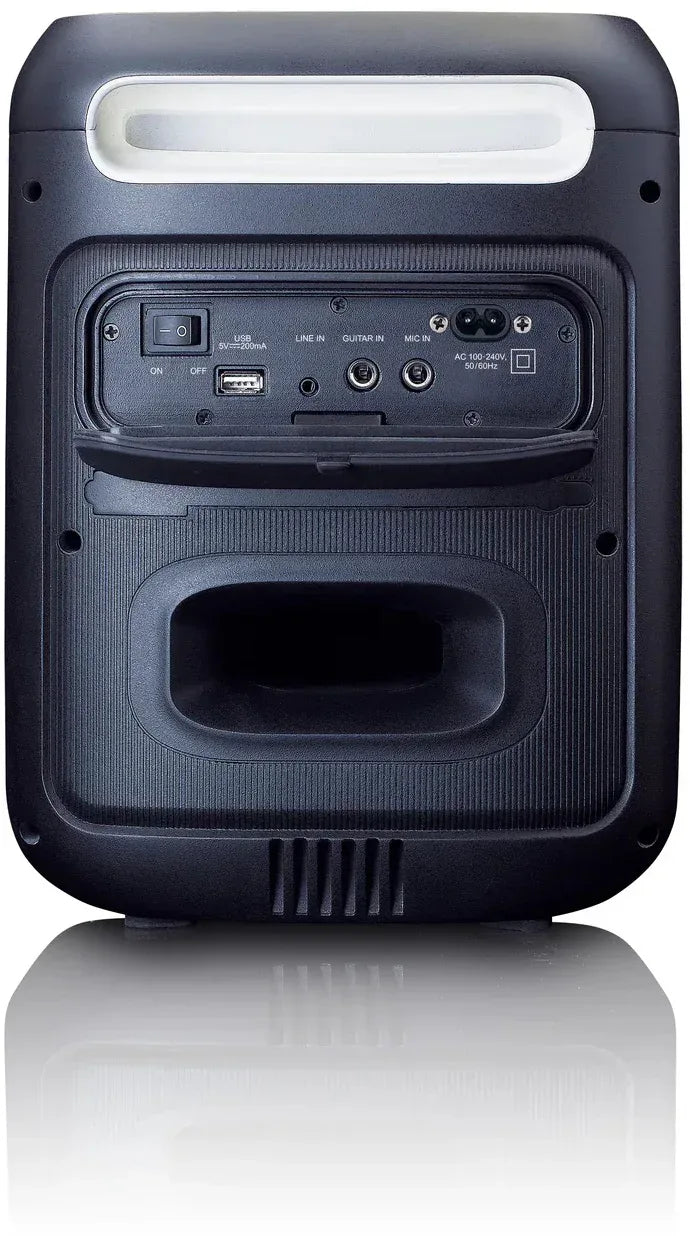 Lenco Bluetooth Party Speaker + Remote + Microphone Black - Essentify