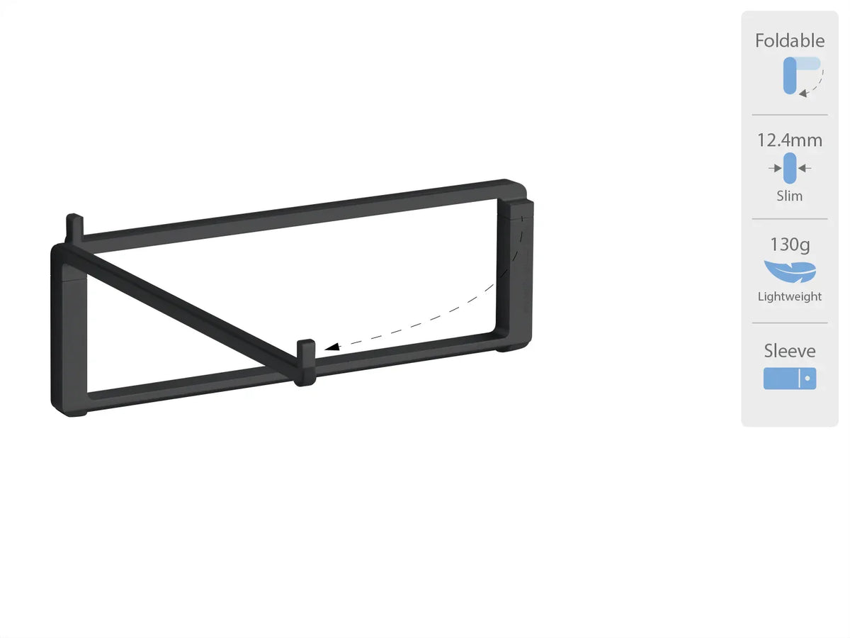 Rain Design Mbar Pro Foldable Laptop Stand Black - Essentify
