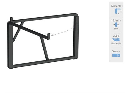 Rain Design Mbar Pro+ Foldable Laptop Stand Black - Essentify