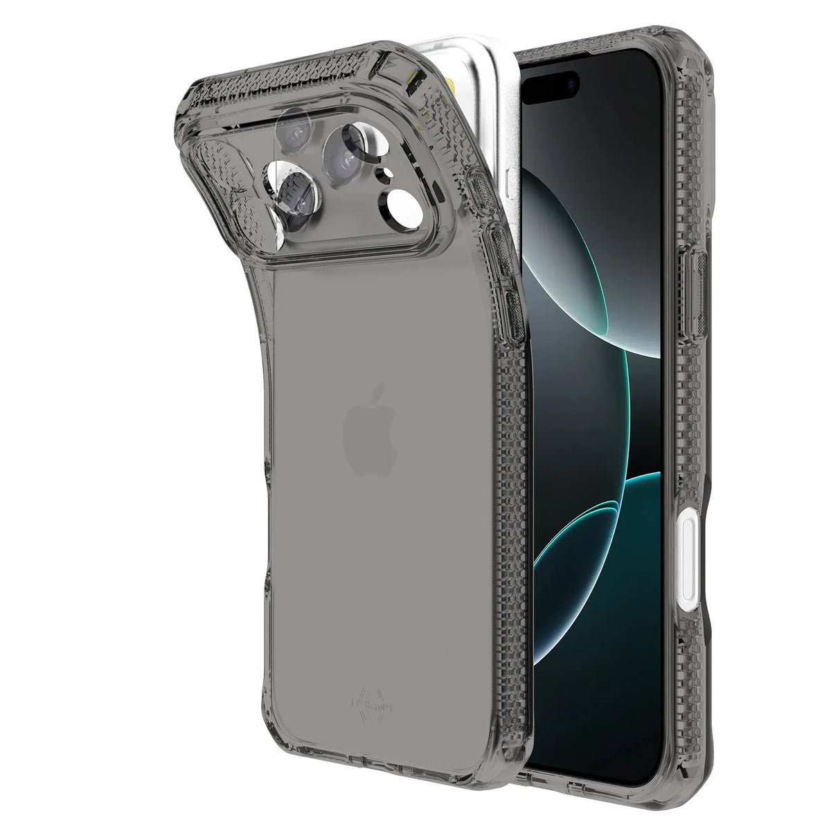 Itskins Level 2 Spectrumclear_R For Apple Iphone 17 Pro Max Smoke - Essentify